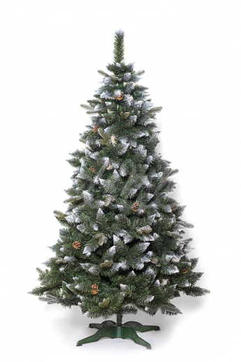 Umelý vianočný stromček Borovica Wyoming  Strieborná