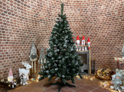 Umelý vianočný stromček Borovica Alica Diamantová